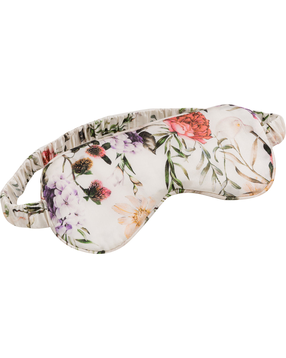 Jana Set - Silk Pillow Case & Eye Mask in Ravello Florals Loungewear, Pyjama, Seidenpyjama, Schlafanzug | RADICE