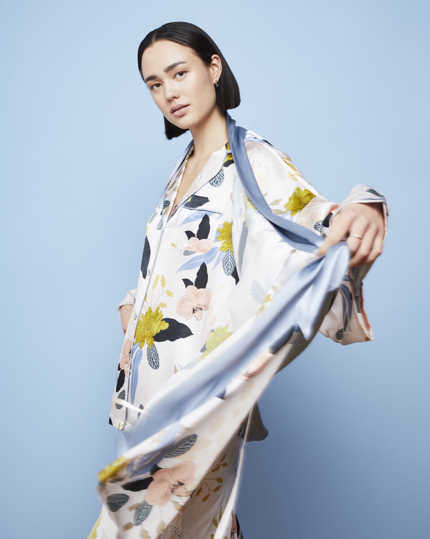 Silk Kimono in August