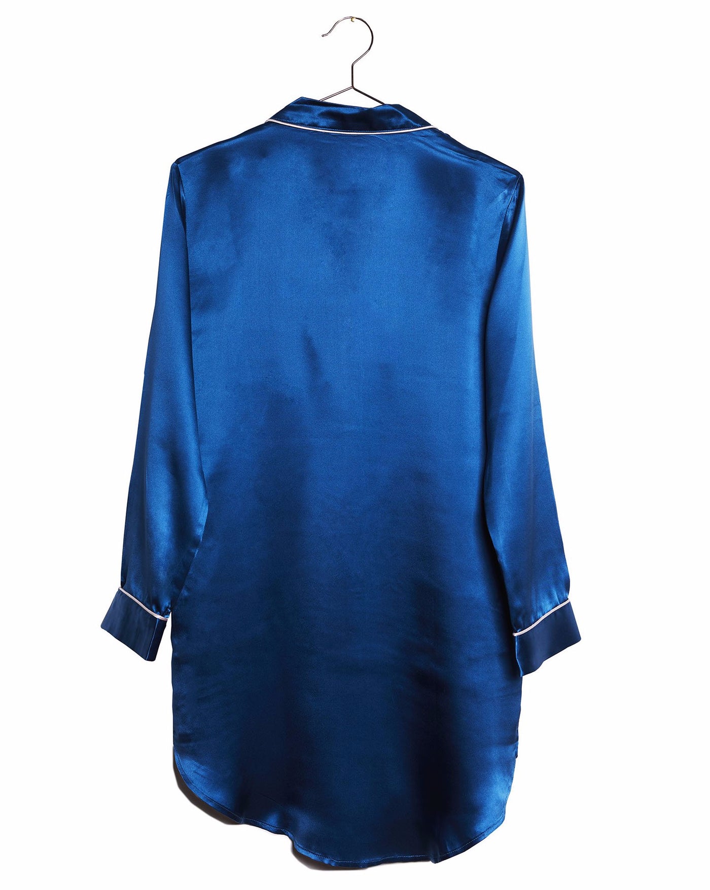 Camilla in Blue Hour - Nightshirt, Nightgown, Pyjama, Silk Pyjama, Nightwear | RADICE