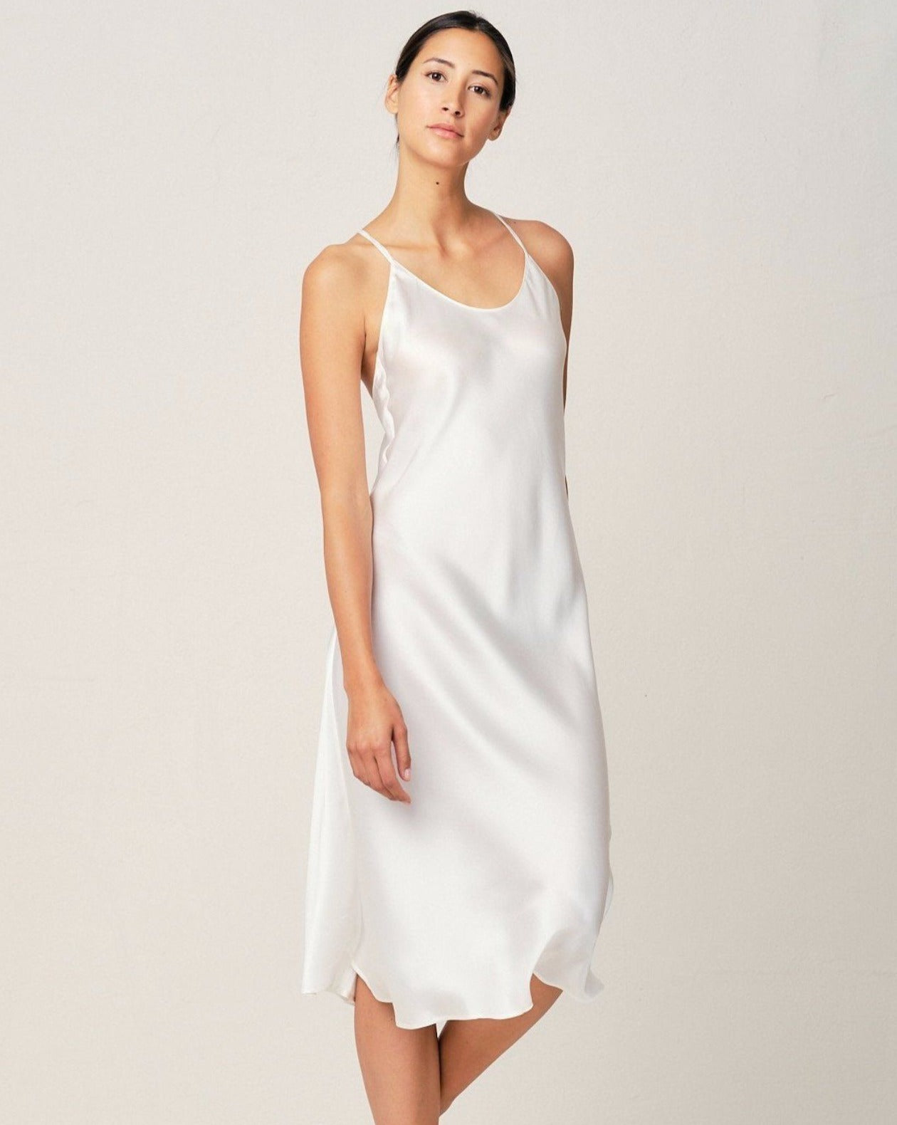 Clara Dress in Moonlight White Clara Dress in Moonlight White
