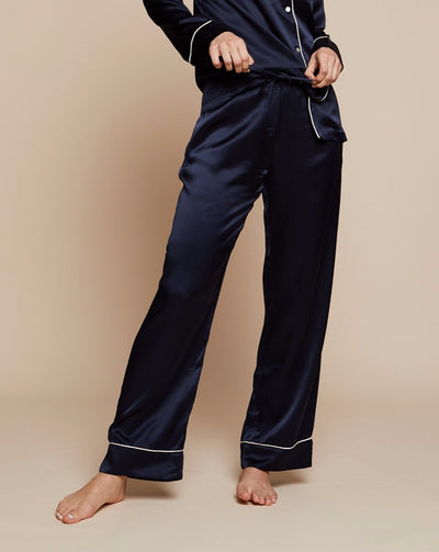 Elisabetha in Fullmoon Sky - Bottom Loungewear, Pyjama, Silk Pyjama, Sleepwear | RADICE